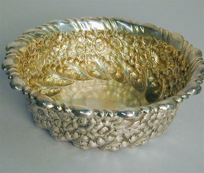 Lot 722 - Sterling Silver Repousse Bowl Approximately 12...