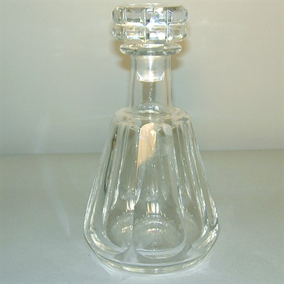 Lot 726 - Baccarat Colorless Cut Glass Decanter
