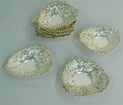 Lot 748 - Set of Eight Gorham Sterling Silver Nut Dishes...