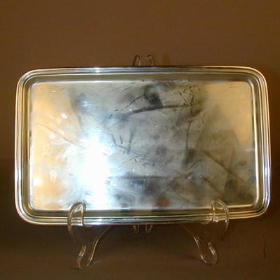 Lot 758 - Tiffany & Co. Sterling Silver Card Tray...