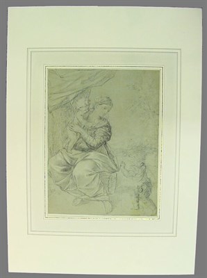 Lot 72 - Francesco del Cairo VIRGIN AND CHILD WITH...