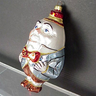 Lot 809 - Blown Glass Humpty Dumpty Ornament