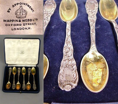 Lot 829 - Set of Six Tiffany & Co. Sterling Silver...