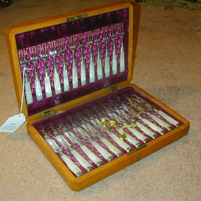 Lot 830 - Victorian Silver and Silver Plated Fish...