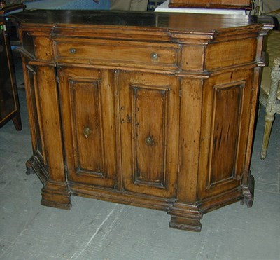 Lot 173 - Italian Renaissance Walnut Credenza The molded...
