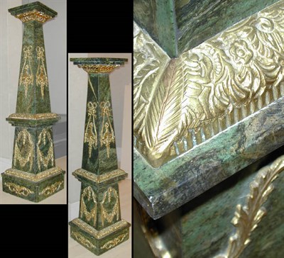 Lot 352 - Pair of Louis XVI Style Gilt-Bronze Mounted...