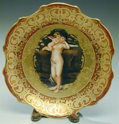 Lot 469 - Vienna Porcelain Plate Depicting...