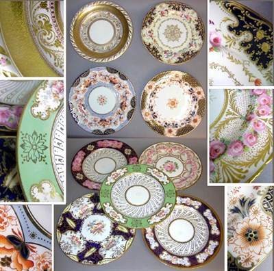 Lot 642 - Nine Variously Patterned English or...