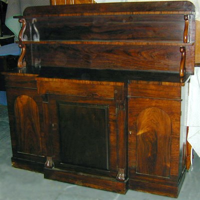 Lot 473 - Late Regency Rosewood Chiffonier Early 19th...