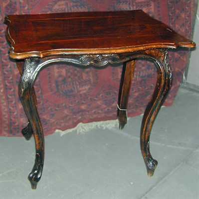 Lot 197 - Continental Walnut Occasional Table Probably...