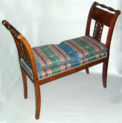 Lot 259 - French Provincial Fruitwood and Mahogany...