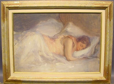 Lot 122 - Albert de Belleroche French, 1864-1944 LILLIE...