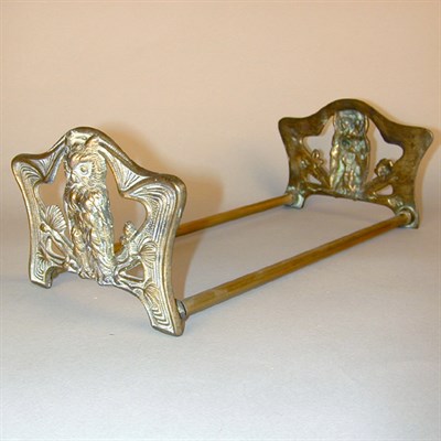 Lot 838 - Brass Bookstand
