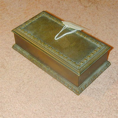 Lot 860 - French Bronze Rectangular Box
