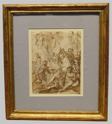 Lot 81 - Italian School 18th Century DIANA AT HER BATH...