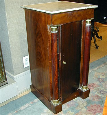 Lot 404 - Empire Style Gilt-Bronze Mounted Marble Top...