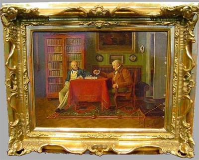 Lot 39 - Ludwig Valenta Austrian, 1882-1943 A GAME OF...