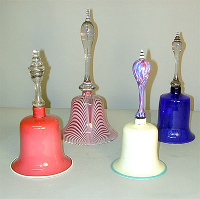 Lot 271 - Group of Four Glass Bells