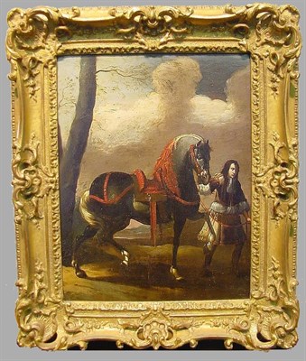 Lot 125 - Attributed to Philip Wouwermans CAVALIER...