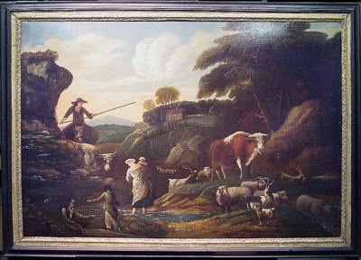 Lot 126 - Manner of Rosa von Tivoli DROVERS WITH...