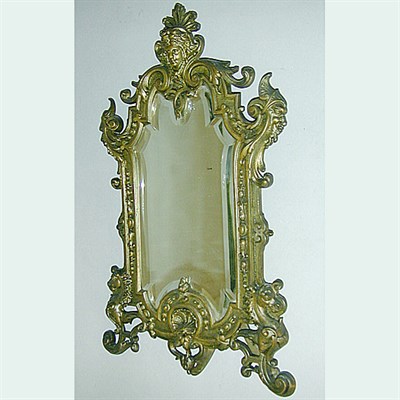 Lot 464 - Louis XV Style Bronze Table Mirror Or...