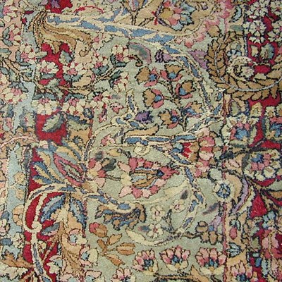 Lot 545 - Kirman Carpet Southeast Persia, second quarter...