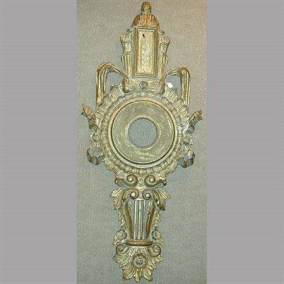 Lot 121A - Louis XV Style Gilt Carved Wood Barometer