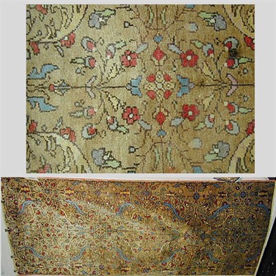 Lot 500 - Oushak Rug West Anatolia, mid 20th century The...