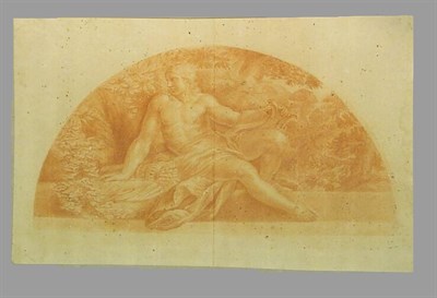 Lot 65 - Italian School 18th Century ORPHEUS Red chalk...