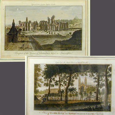 Lot 86 - English School A VIEW OF CLARE HALL AND KINGS...