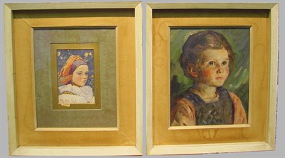Lot 9 - (i) 20th Century School PORTRAIT OF A YOUNG...