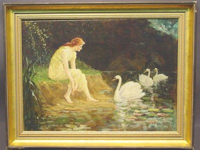 Lot 5 - Frederick Stuart Church American, 1842-1924...
