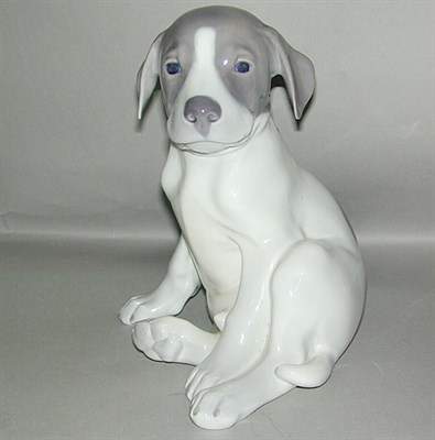 Lot 11 - Royal Copenhagen Porcelain Figure of Beagle...