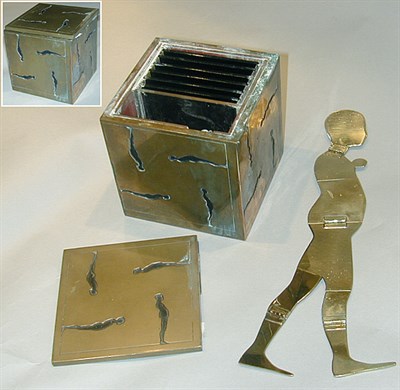 Lot 54A - Ernest Trova American, b. 1927 FOLDING MAN...