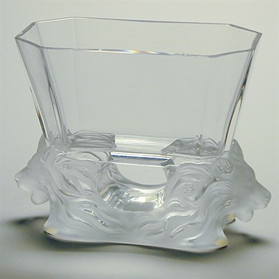 Lot 211 - Lalique Molded Glass Venise Bowl In clear and...