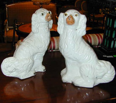 Lot 478 - Pair of Staffordshire Dogs