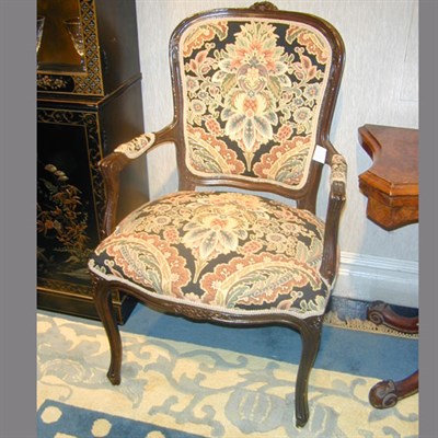 Lot 119 - Set of Eight Louis XV Style Upholstered...