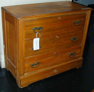 Lot 131 - Victorian Pine Chest of Drawers