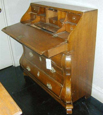 Lot 130 - Dutch Rococo Style Oak Desk