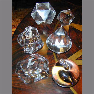 Lot 275 - Group of Six Glass Paperweights