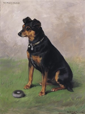 Lot 372 - Francis C. Fairman 'Monkeyano', Dog Portrait...