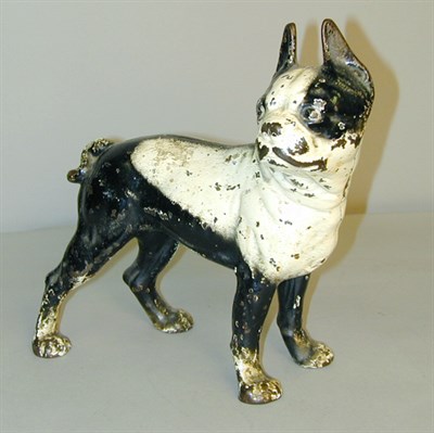 Lot 257 - Victorian Cast Iron Dog-Form Doorstop