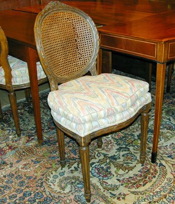 Lot 290 - Assembled Set of Twelve Louis XVI Style...