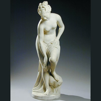 Lot 431 - Marble Sculpture of Venus at the Bath After...