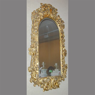 Lot 282 - Pair of Italian Rococo Style Gilt-Decorated...