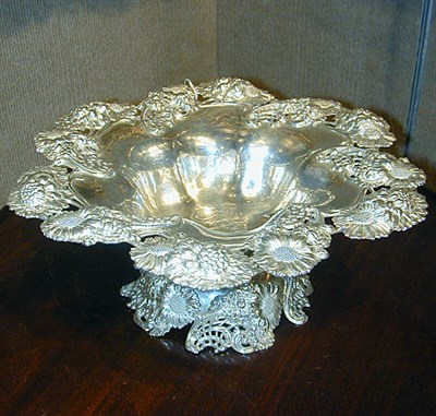 Lot 358 - J. E. Caldwell Sterling Silver Compote with...