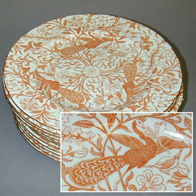 Lot 482 - Set of Eleven Royal Crown Derby Porcelain Plates