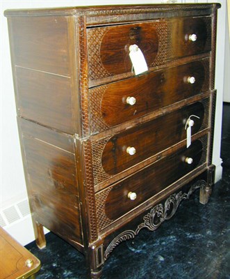 Lot 112 - Anglo-Indian Mahogany Chest of Drawers
