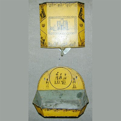 Lot 413 - Neoclassical Style Tole Painted Lavabo