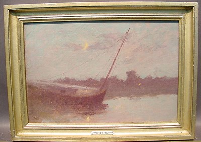 Lot 17 - Walter Clark American, 1848-1917 BOAT IN...